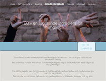 Tablet Screenshot of amazingleaders.se